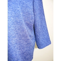 Melanżowy luźny sweter OVERSIZE kobaltowy XXL